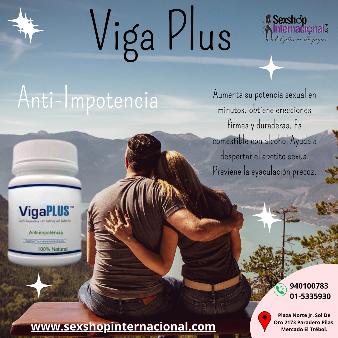 VIGA PLUS ANTI- POTENCIA SEXUAL 